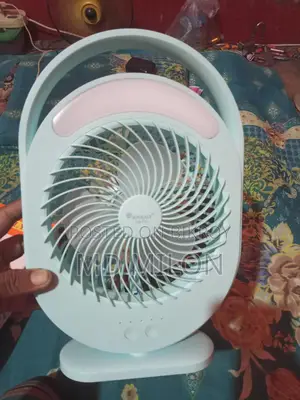Rechargeable Mini Fan with Light