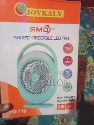 Rechargeable Mini Fan with Light