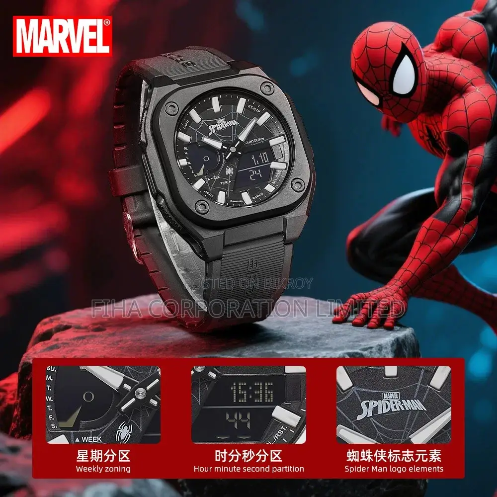 Marvel Spider-man Co-branded Watch Men's