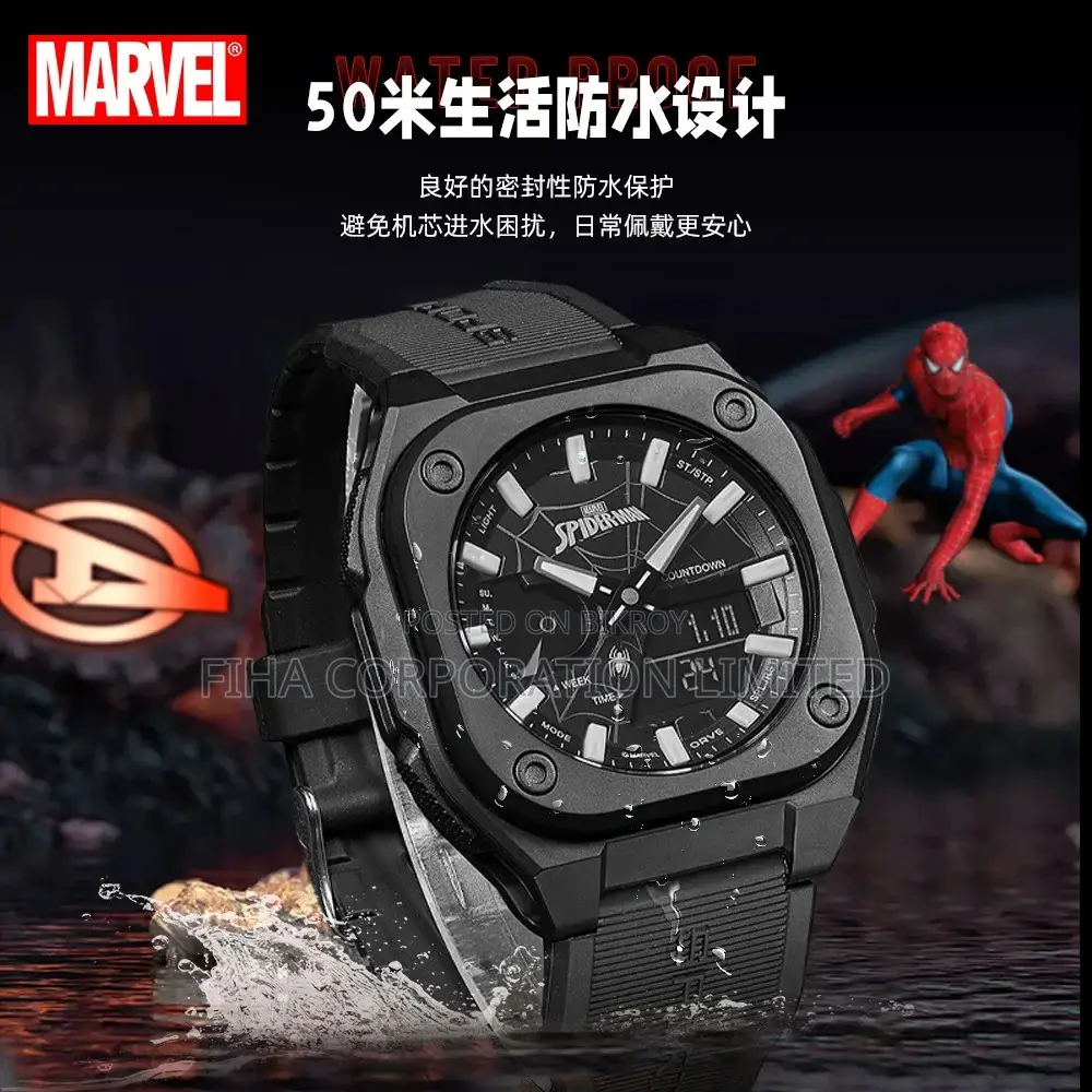 Marvel Spider-man Co-branded Watch Men's