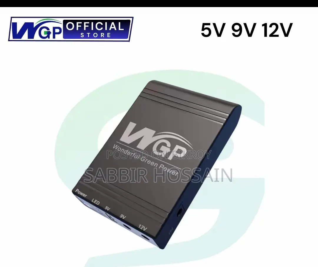 Mini UPS for Wi-Fi Backup (7-8 Hours)