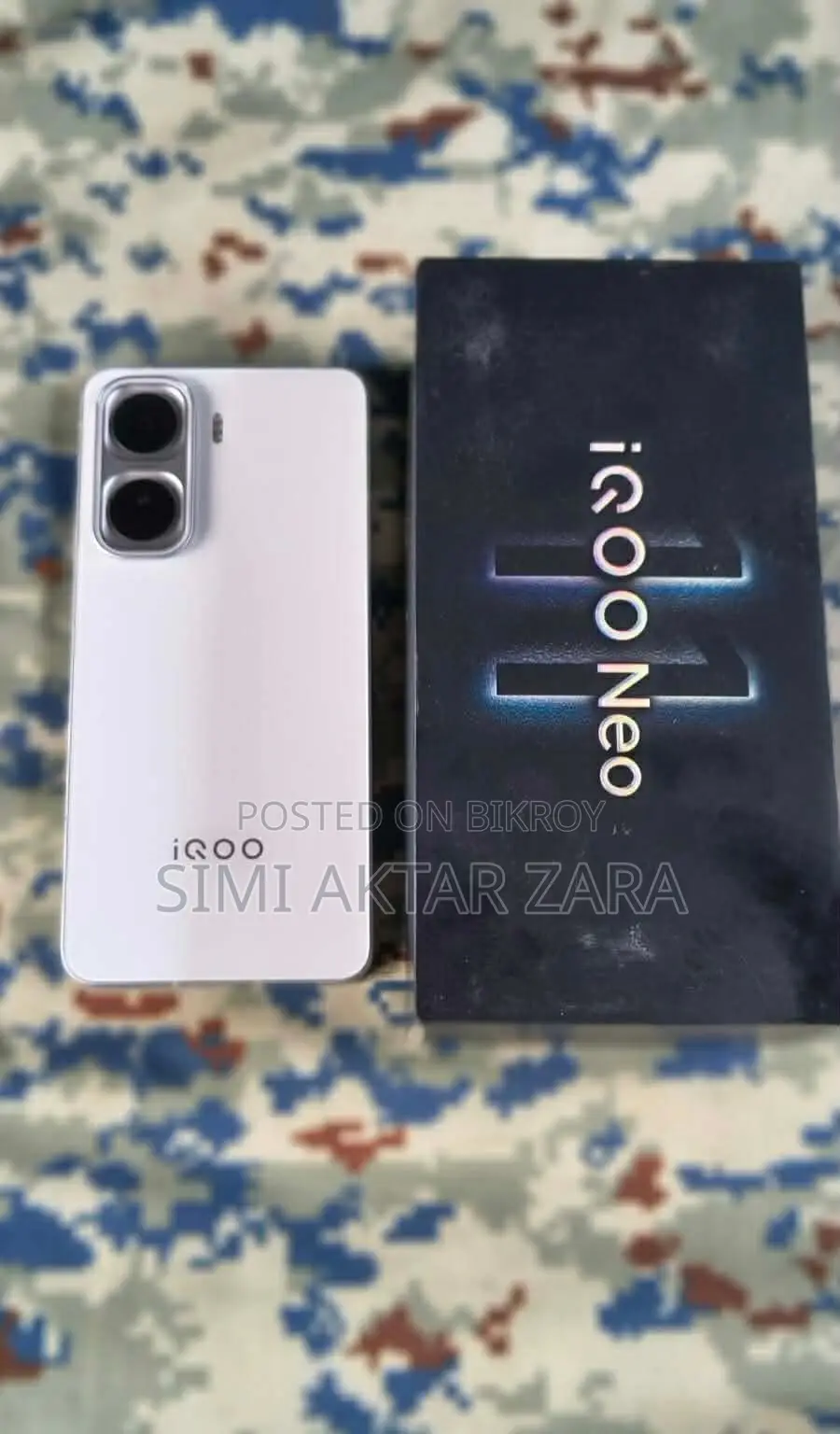 iQOO Neo 11 12 gp ram 256 rom (Used)