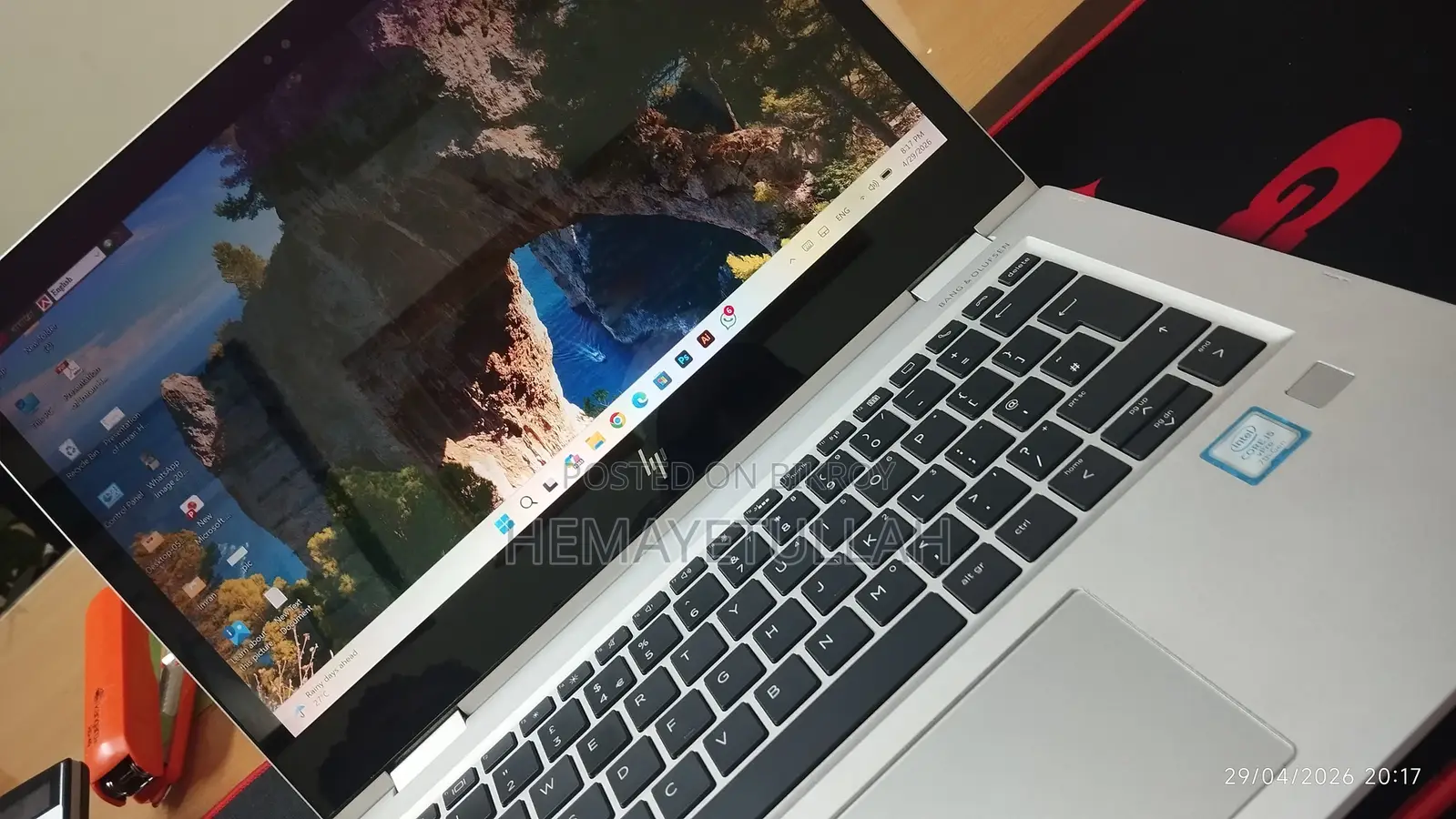 Laptop HP EliteBook X360 1030 G2 8GB Intel Core I5 SSD 128GB