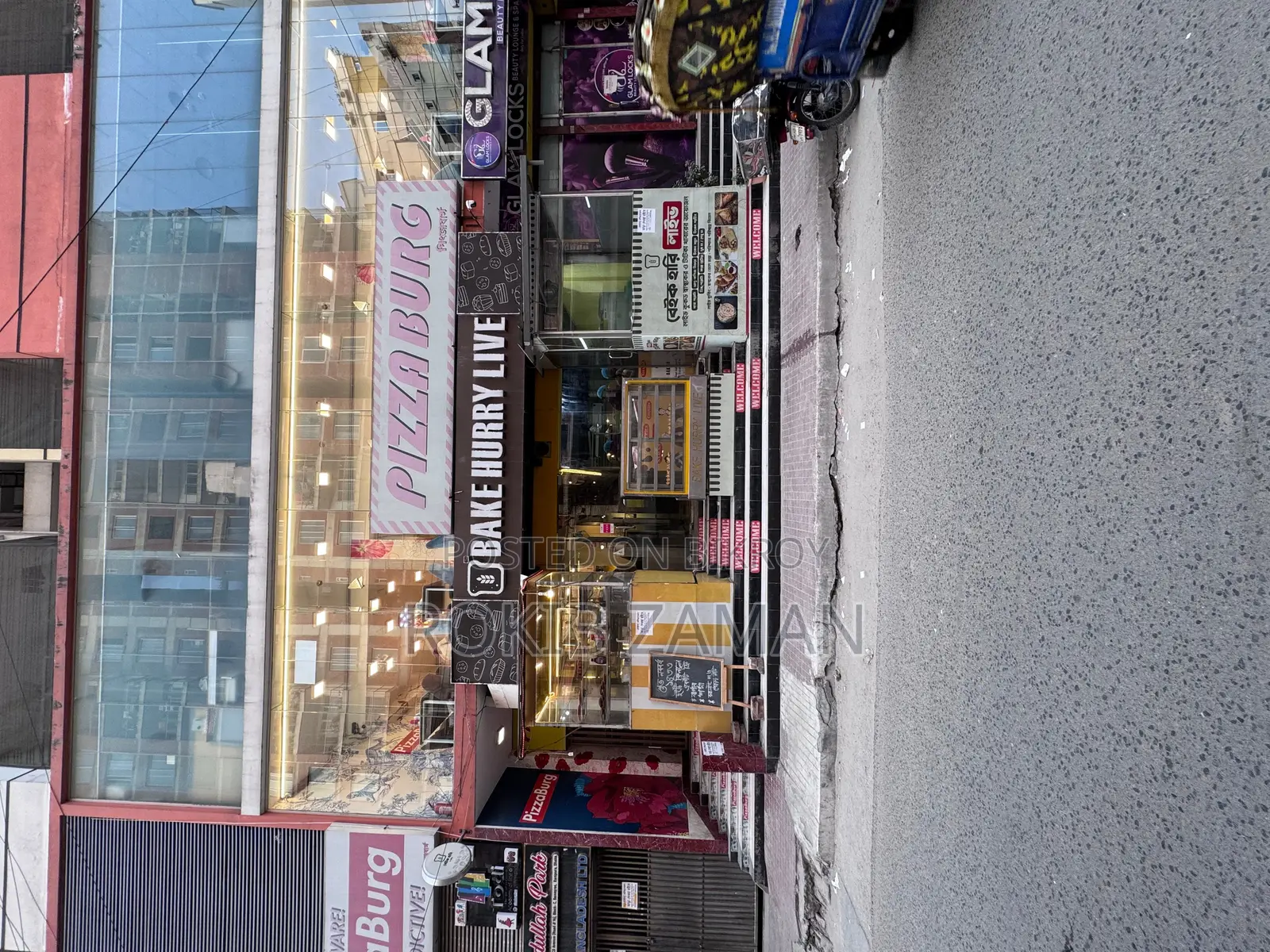 Running bakery/restaurant for handover in prime location of Bonosree