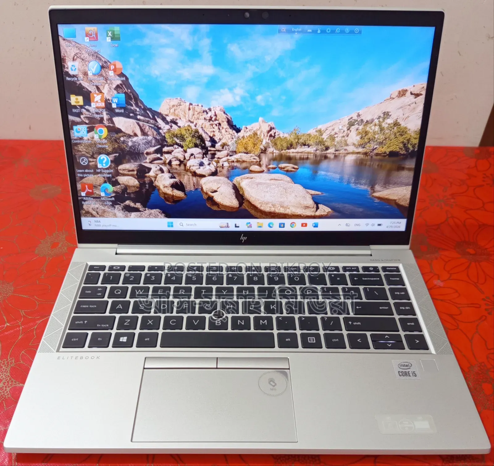 Laptop HP EliteBook 840 G7 16GB Intel Core i5 SSD 256GB