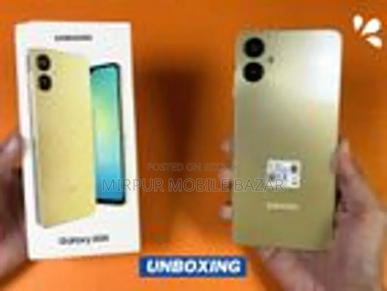 New Samsung Galaxy A06 128 GB Gold