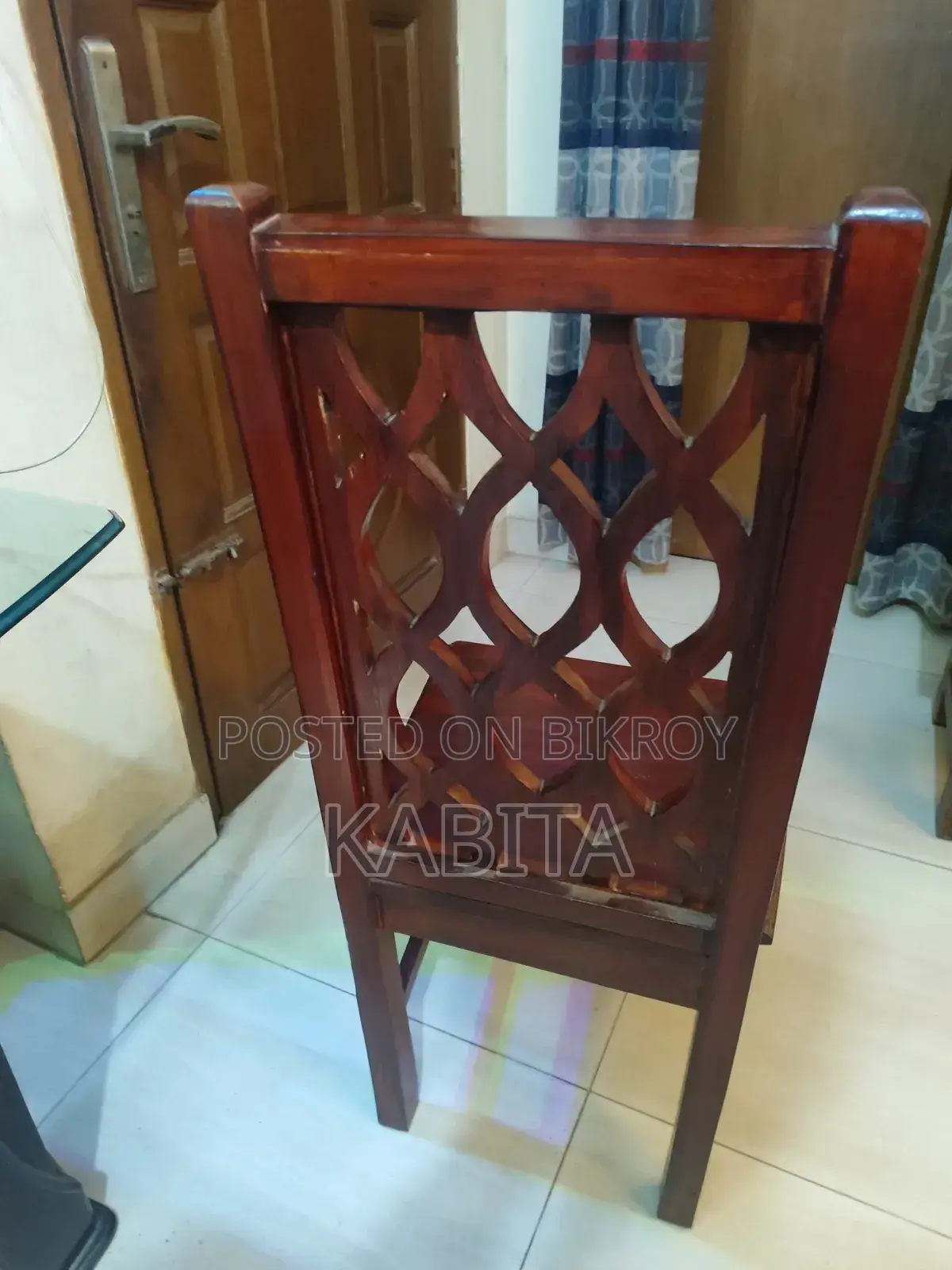 6 Teak Wood Chairs