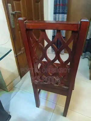 6 Teak Wood Chairs
