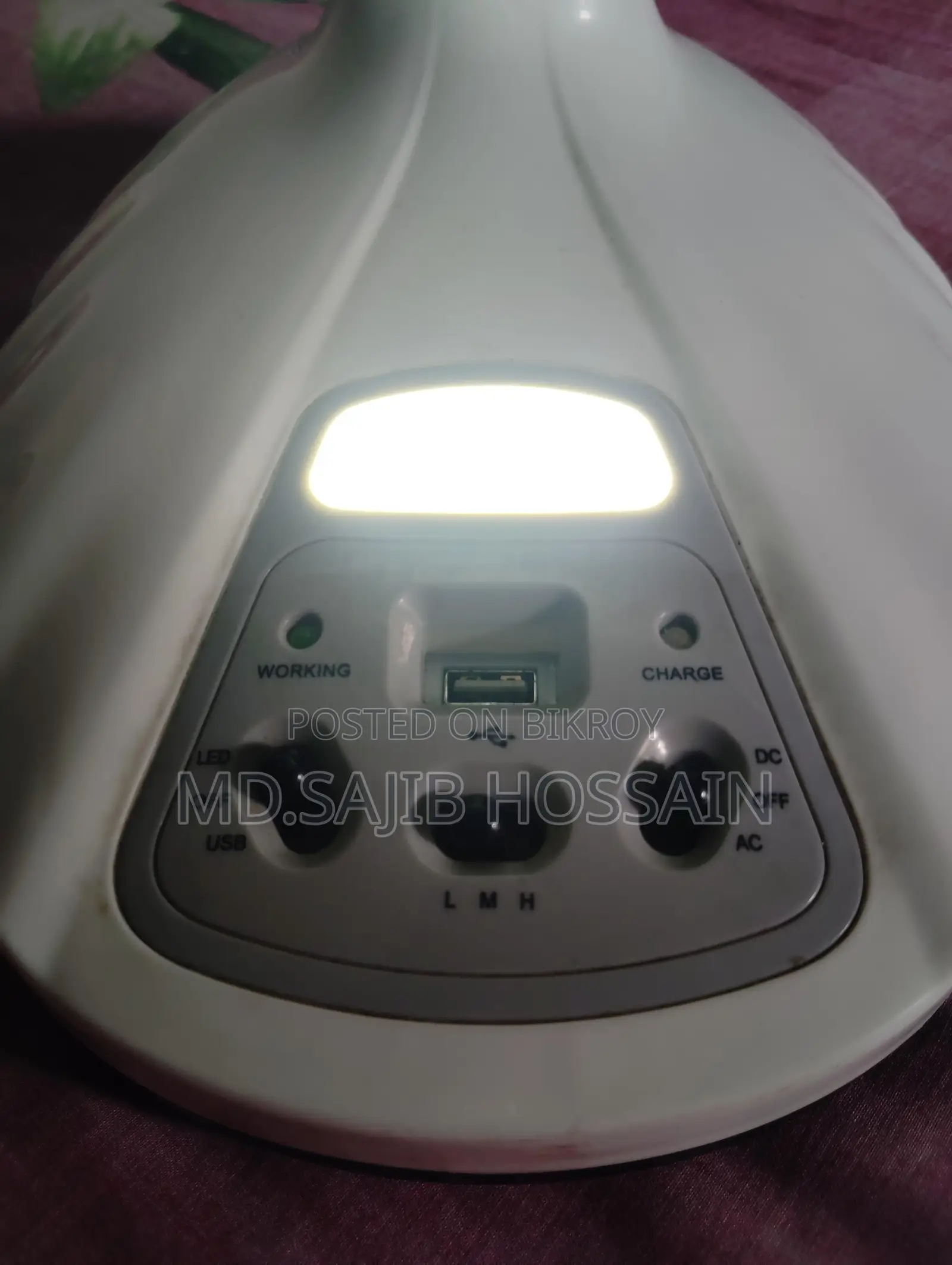 Laxfo Rechargeable Fan