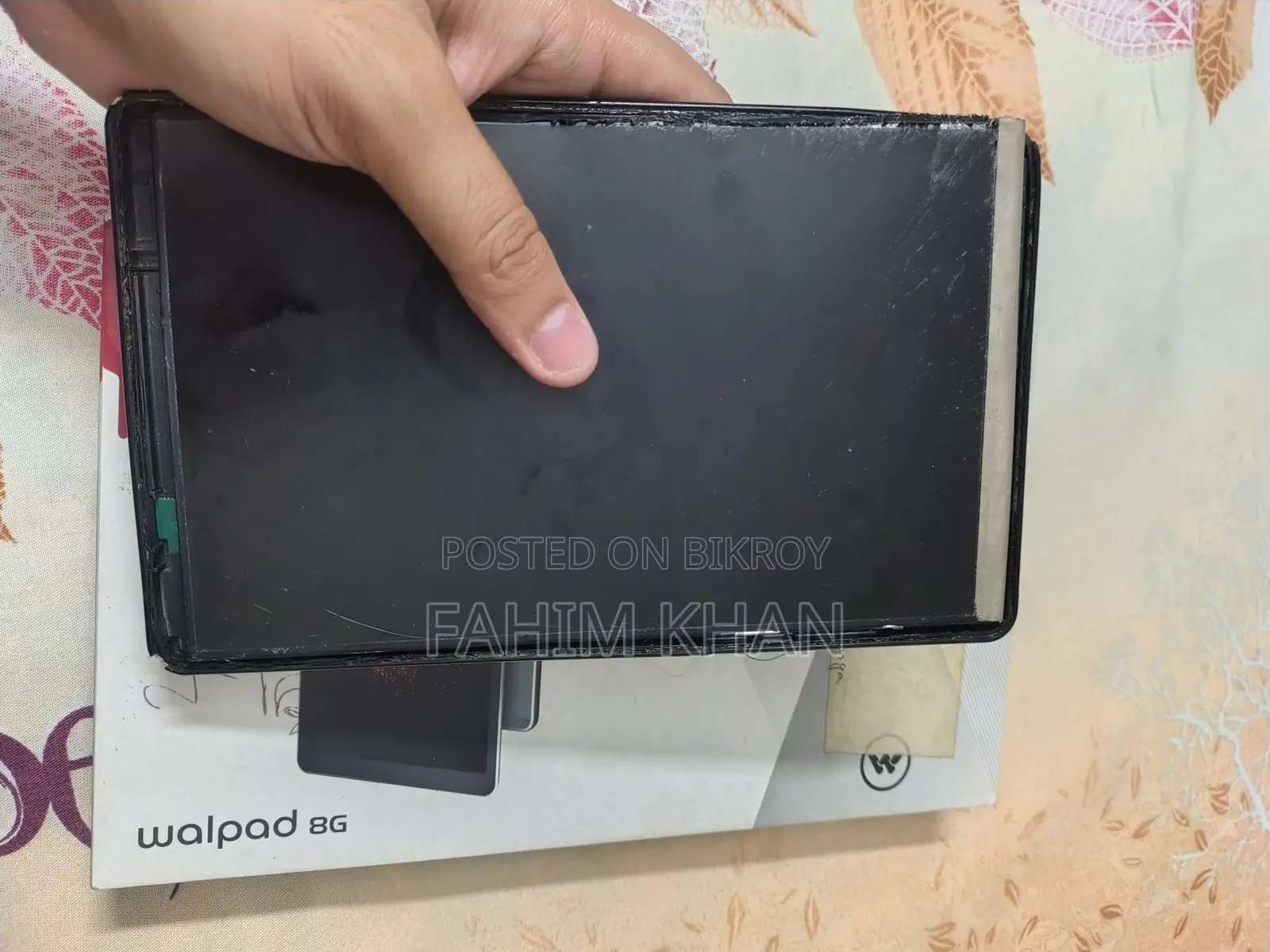 Original Tab with Broken Display