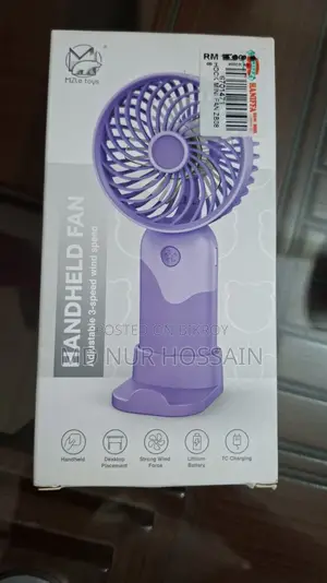 Portable Handheld Mini Fan (Rechargeable)