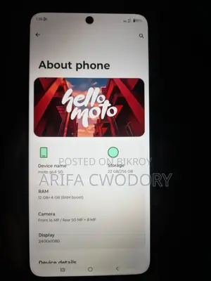 Motorola Moto G64 5G 12/256 (Used)