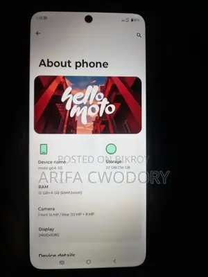 Motorola Moto G64 5G 12/256 (Used)