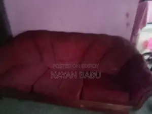 Used Red Sofa