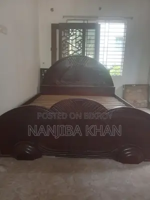 6/7 ফিট সেগুন খাট