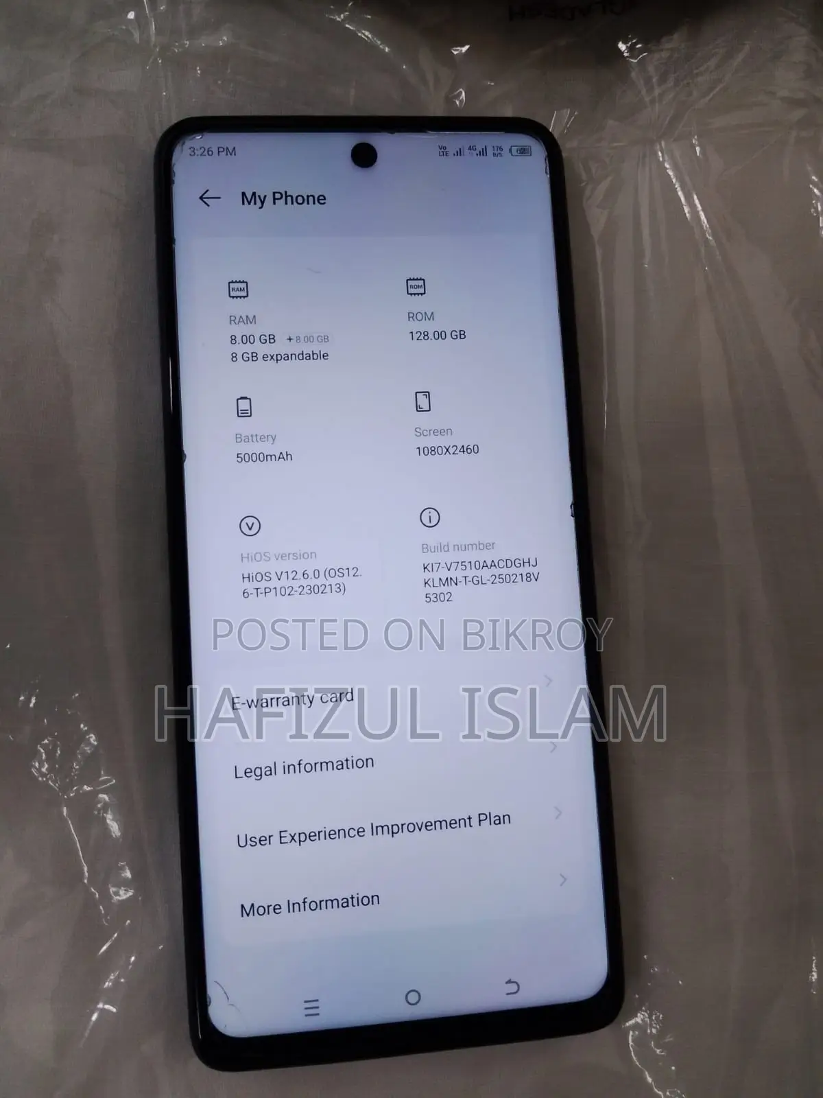 Tecno Spark 10 Pro (Used)