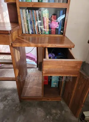 Used Wooden Computer Table For Sale
