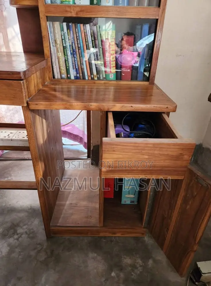 Used Wooden Computer Table For Sale
