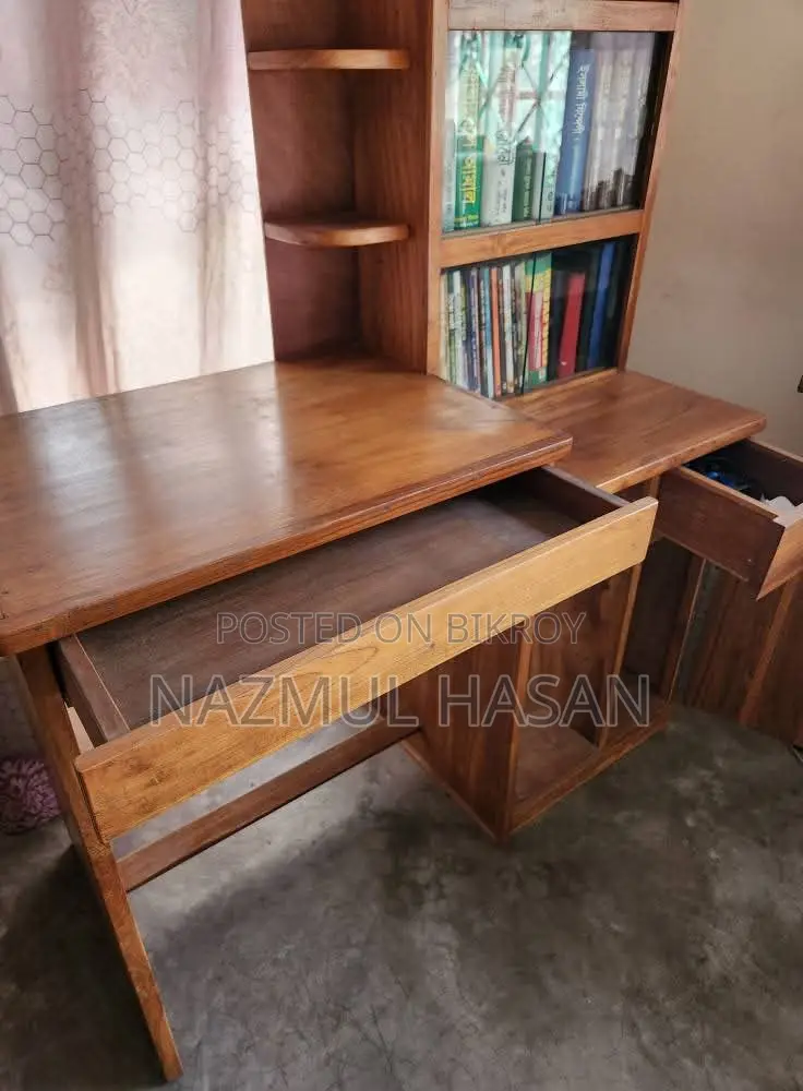 Used Wooden Computer Table For Sale
