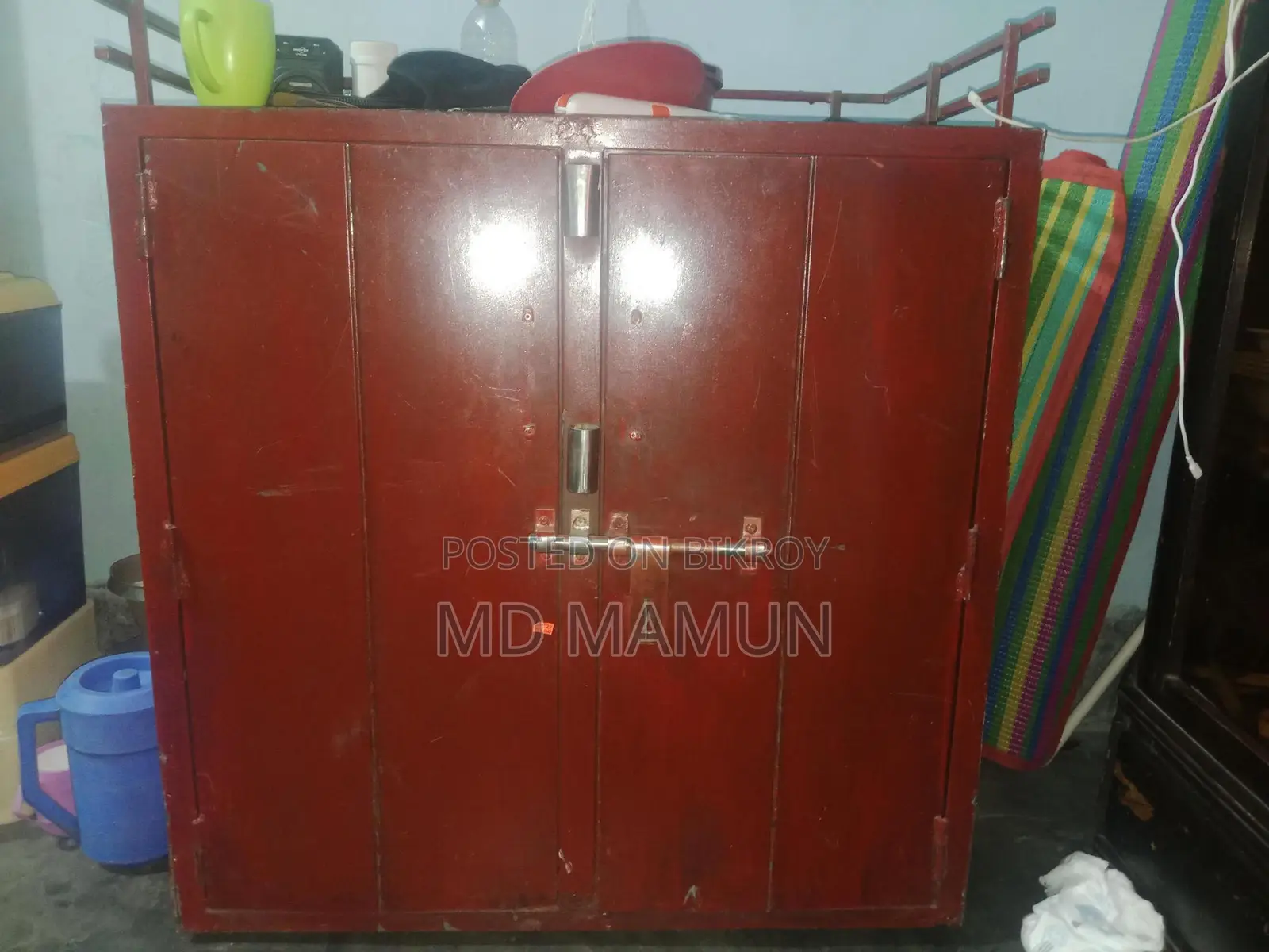 Heavy-Duty Iron Wardrobe