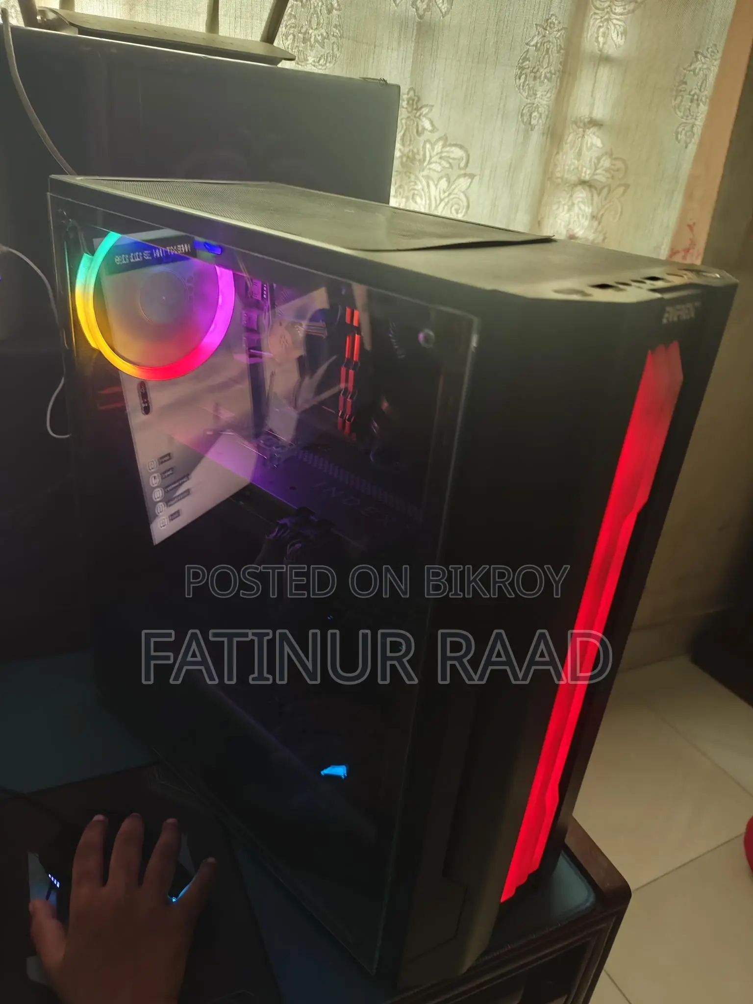 Gaming Case with 1rgb Fan