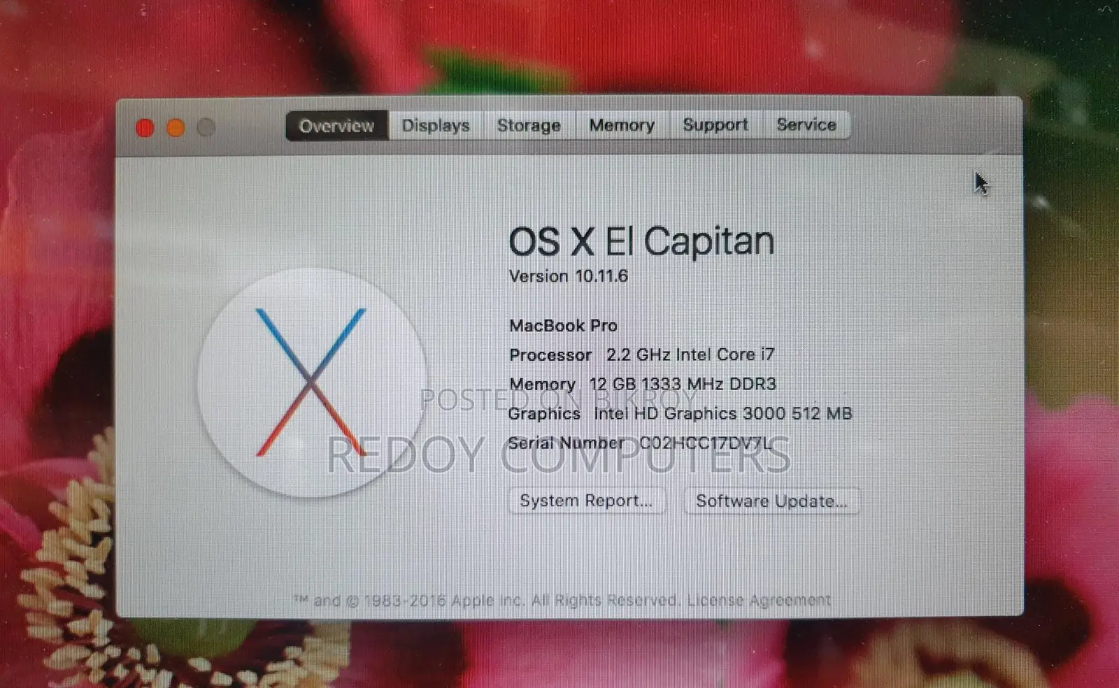 MacBookPro i7 for sell