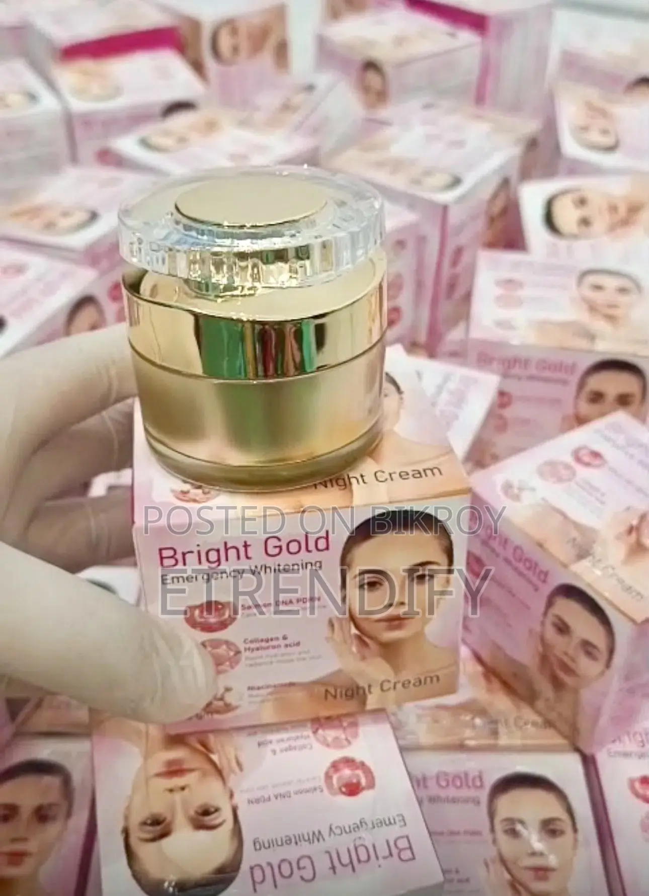 Bright Gold Whitening Night Cream
