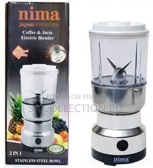 Nima 2-in-1 Electric Grinder and Blender (Model: Nm-8300)