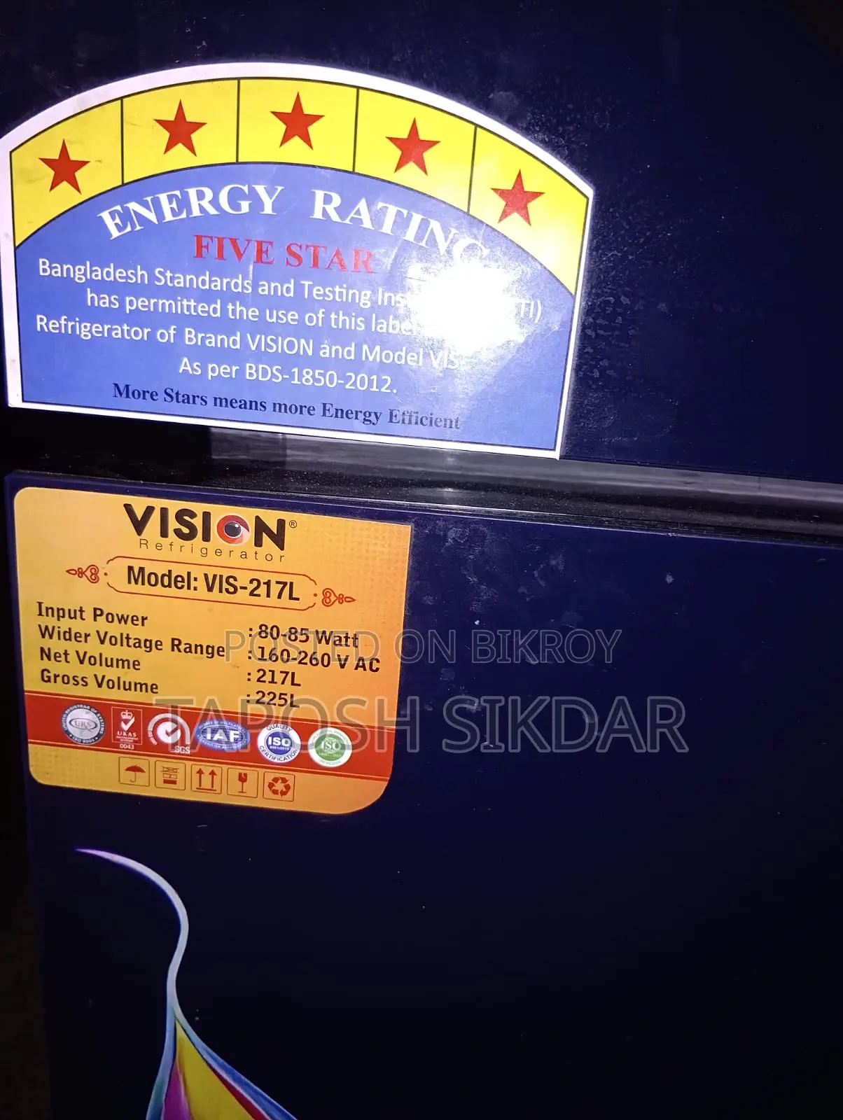 Refrigerator for Sale