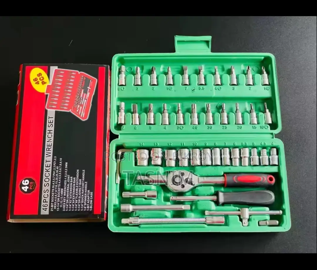 46 Pcs Socket Wrench Set (New Intake)