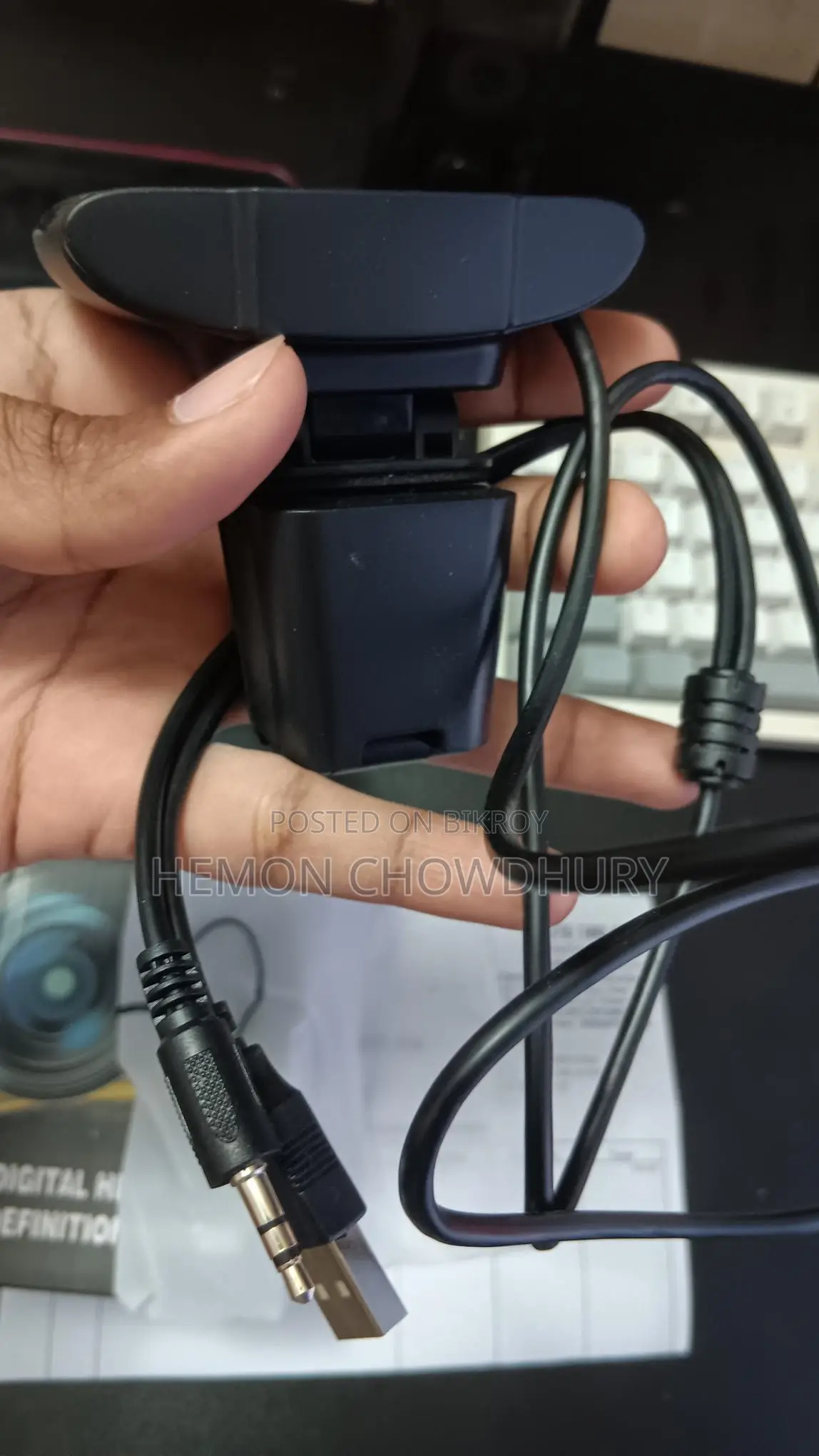 ওয়েবক্যাম বিক্রয় হবে (প্রায় নতুন)