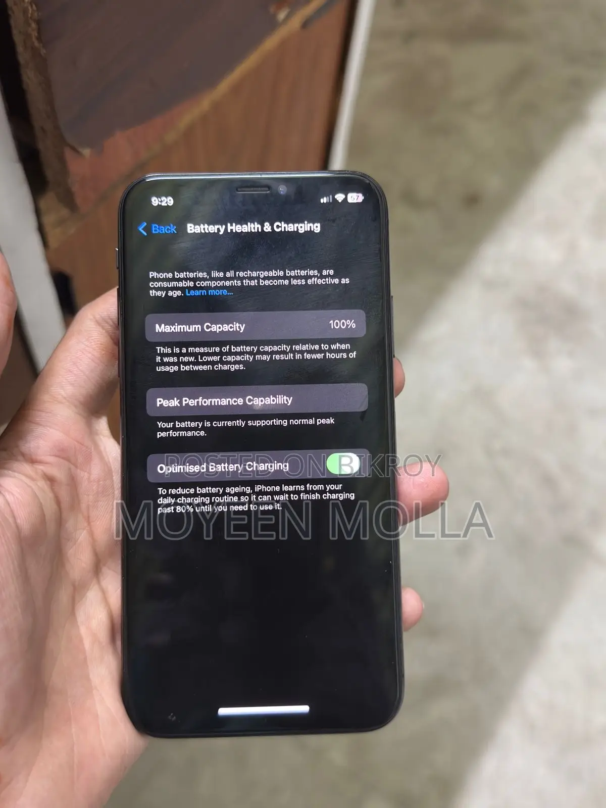 New Apple iPhone X 256 GB Black