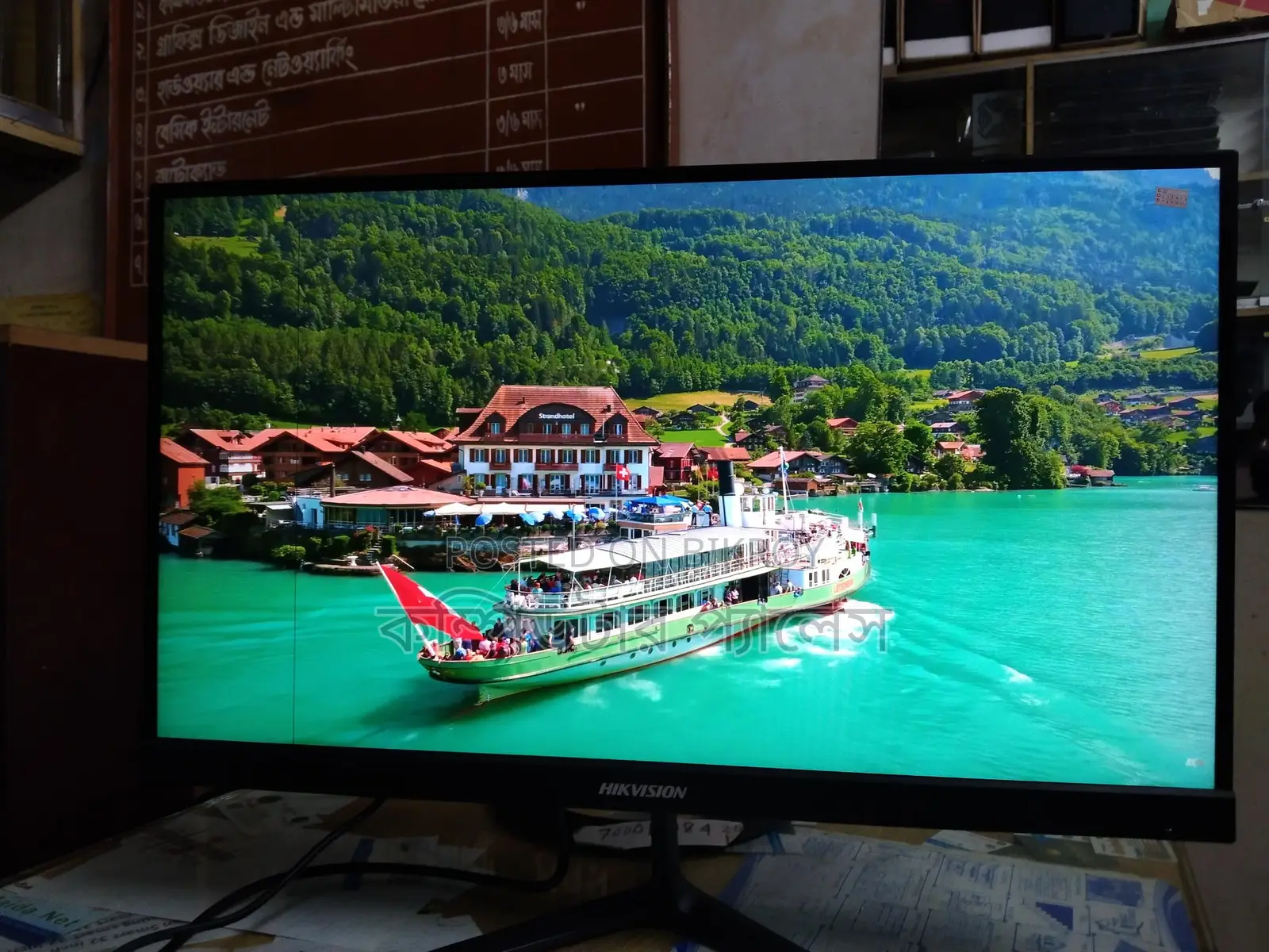 22 Inch IPS Borderless Hikvision Monitor