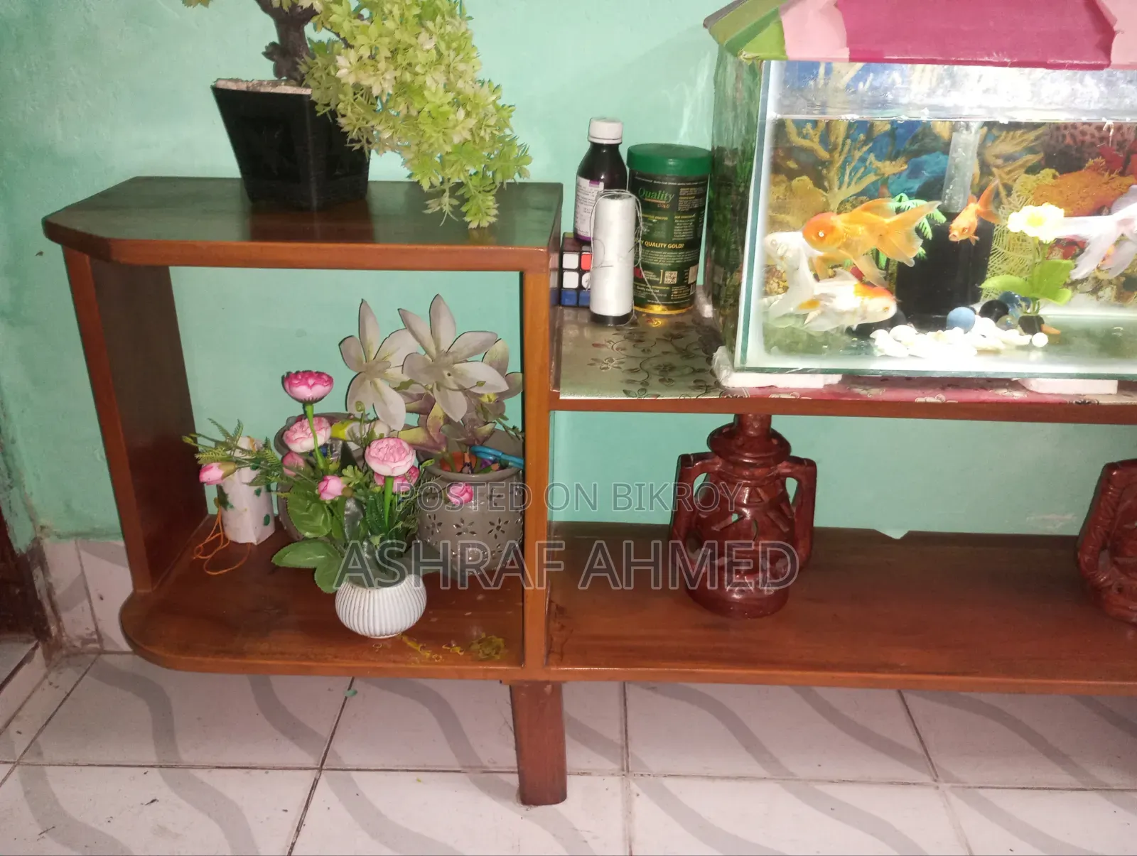Teak Wood TV Cabinet