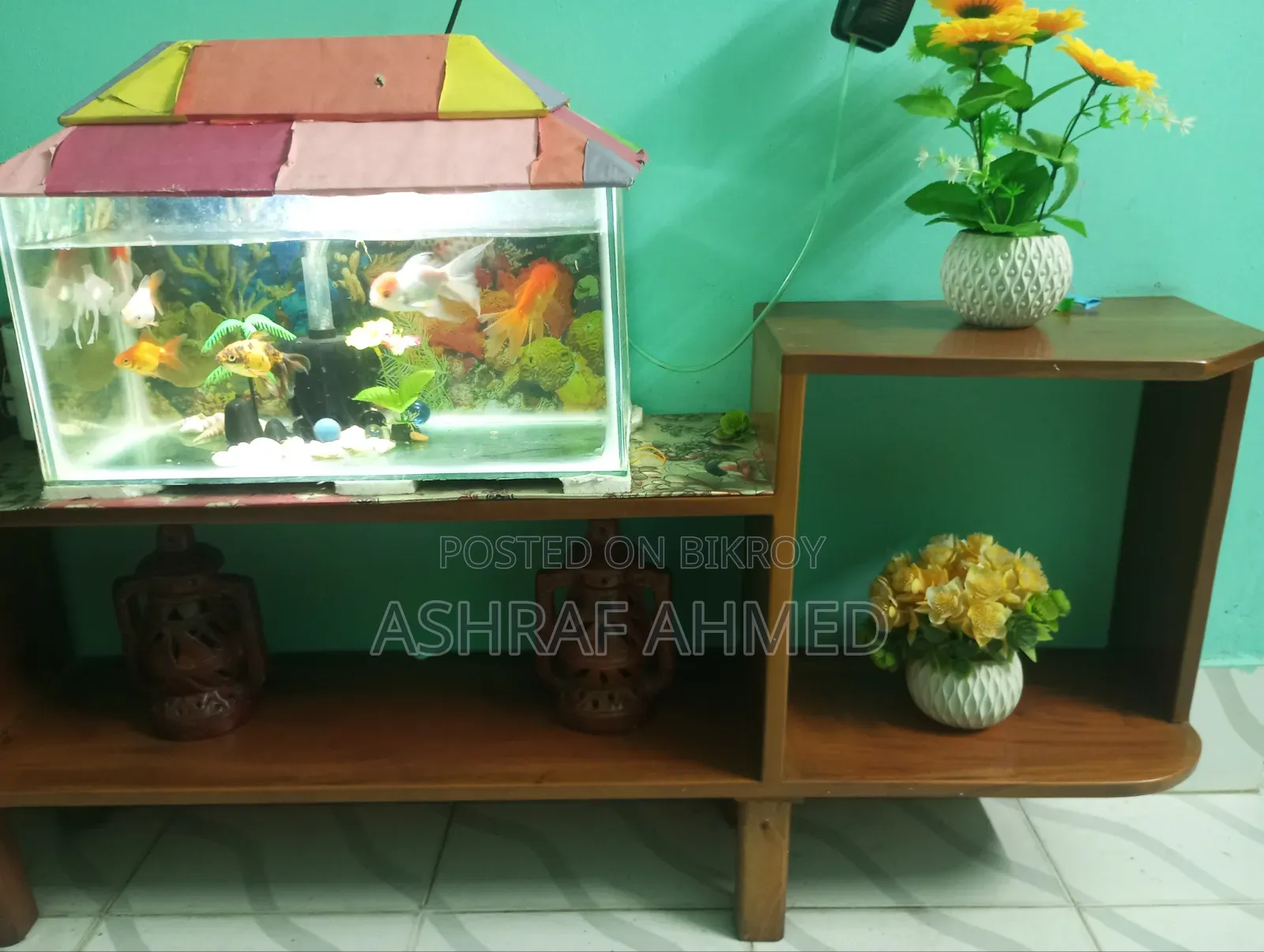 Teak Wood TV Cabinet