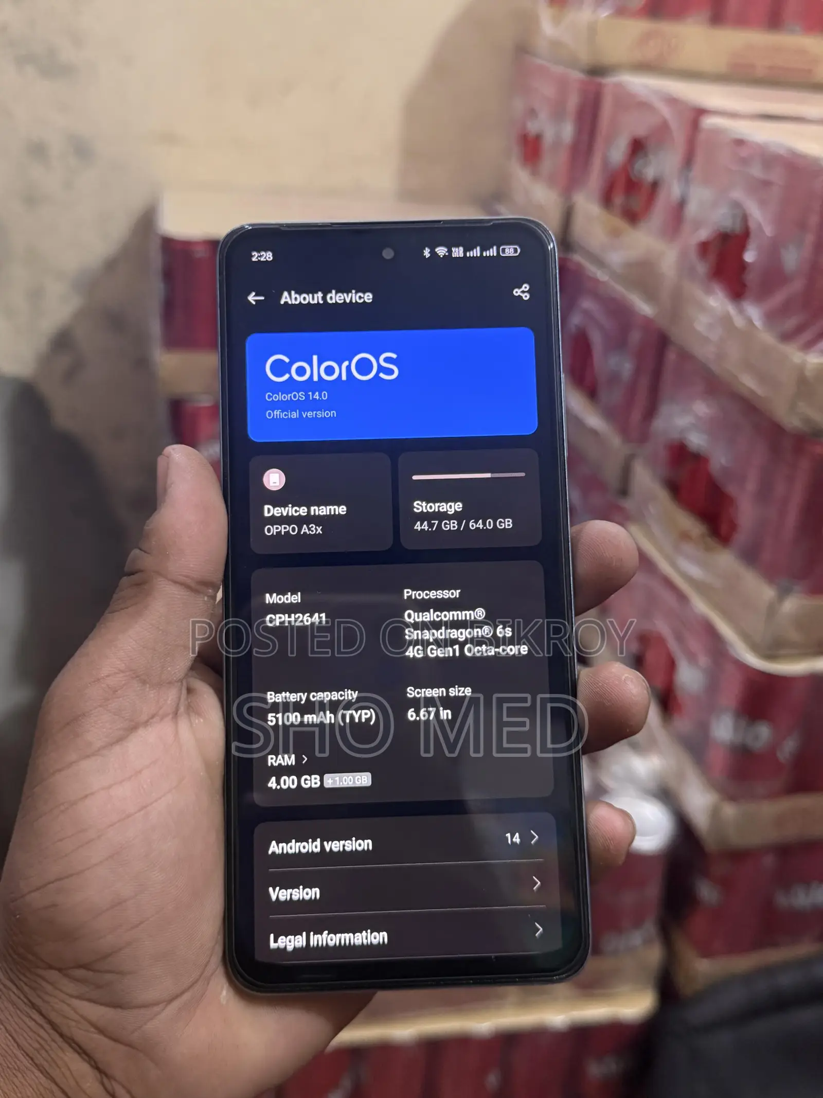 OPPO A3X (Used)
