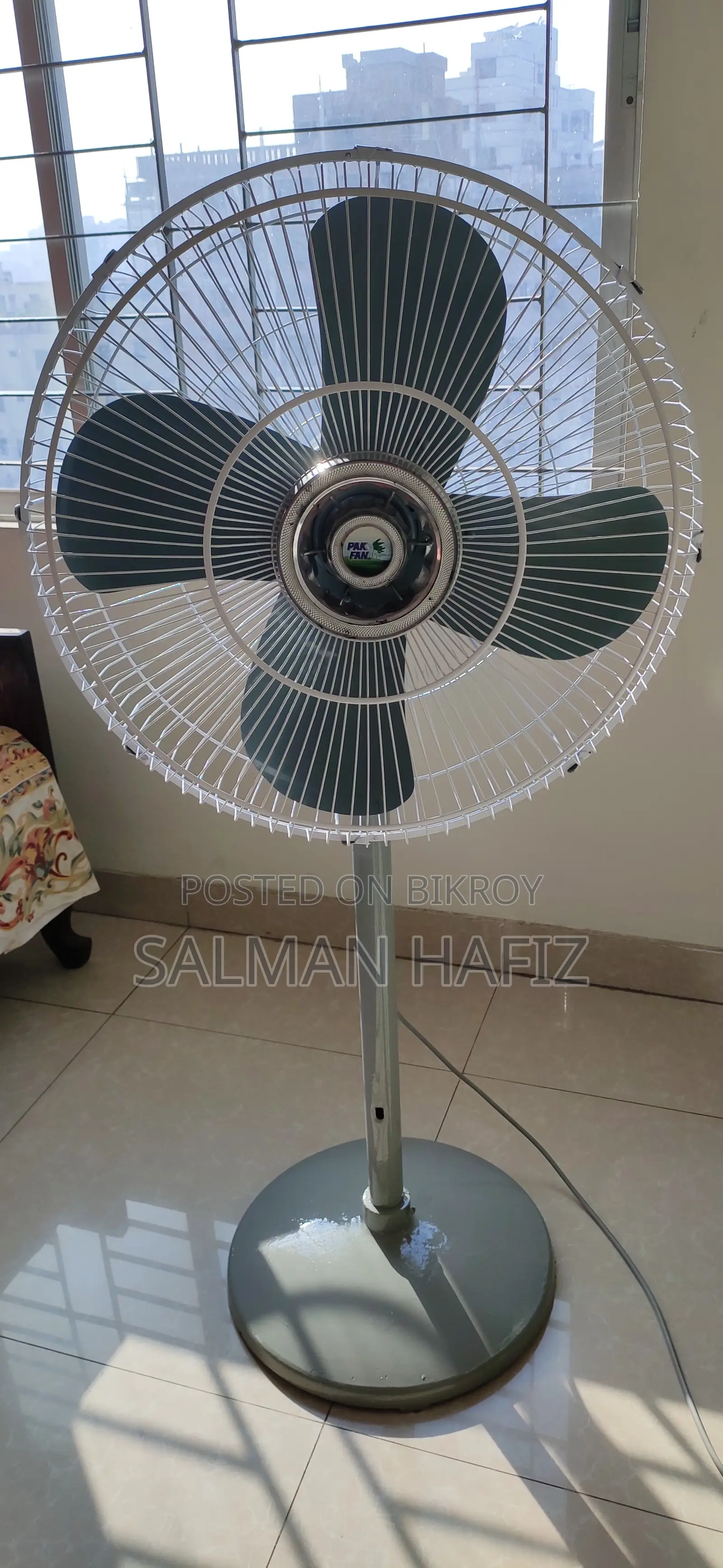 Pedestal Pak Fan 20 Inch (stand | স্ট্যান্ড ফ্যান পাক ফ্যান)