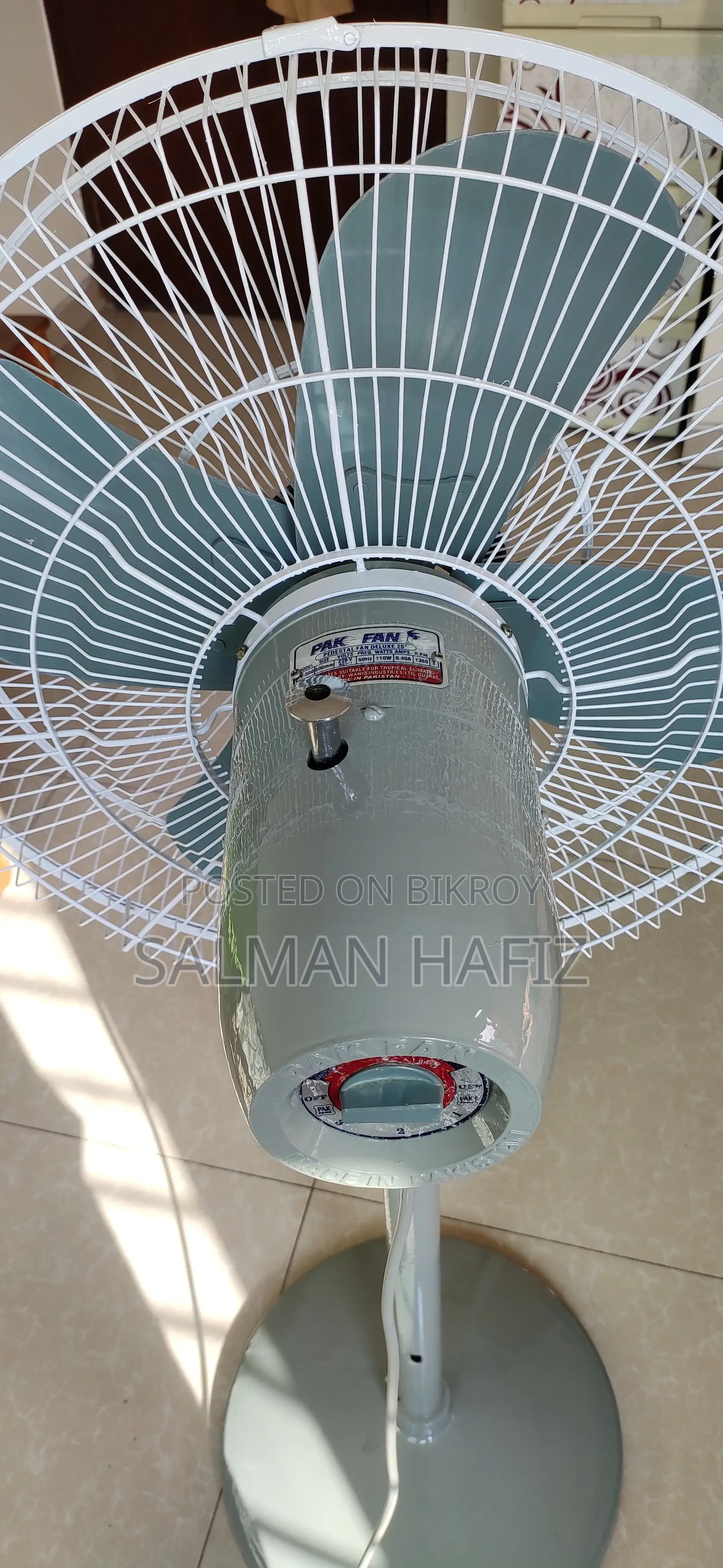 Pedestal Pak Fan 20 Inch (stand | স্ট্যান্ড ফ্যান পাক ফ্যান)