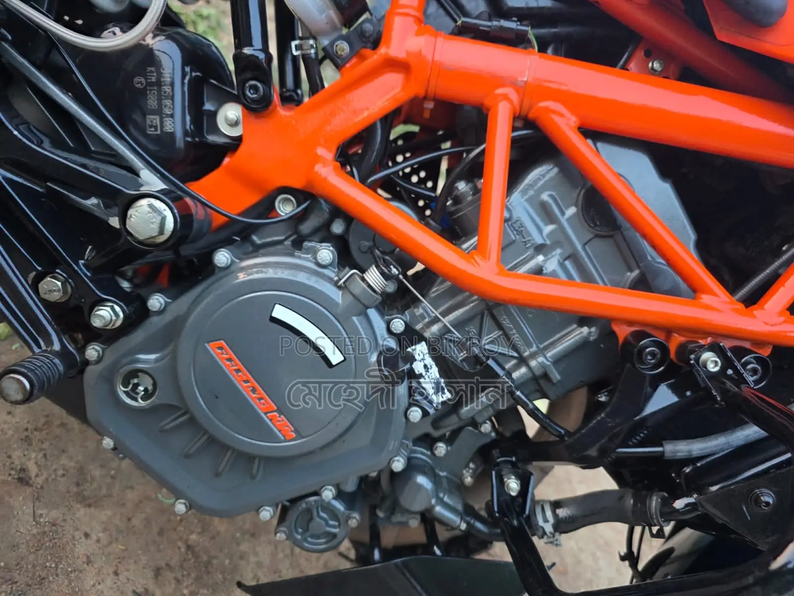KTM Duke 125 2023 Orange