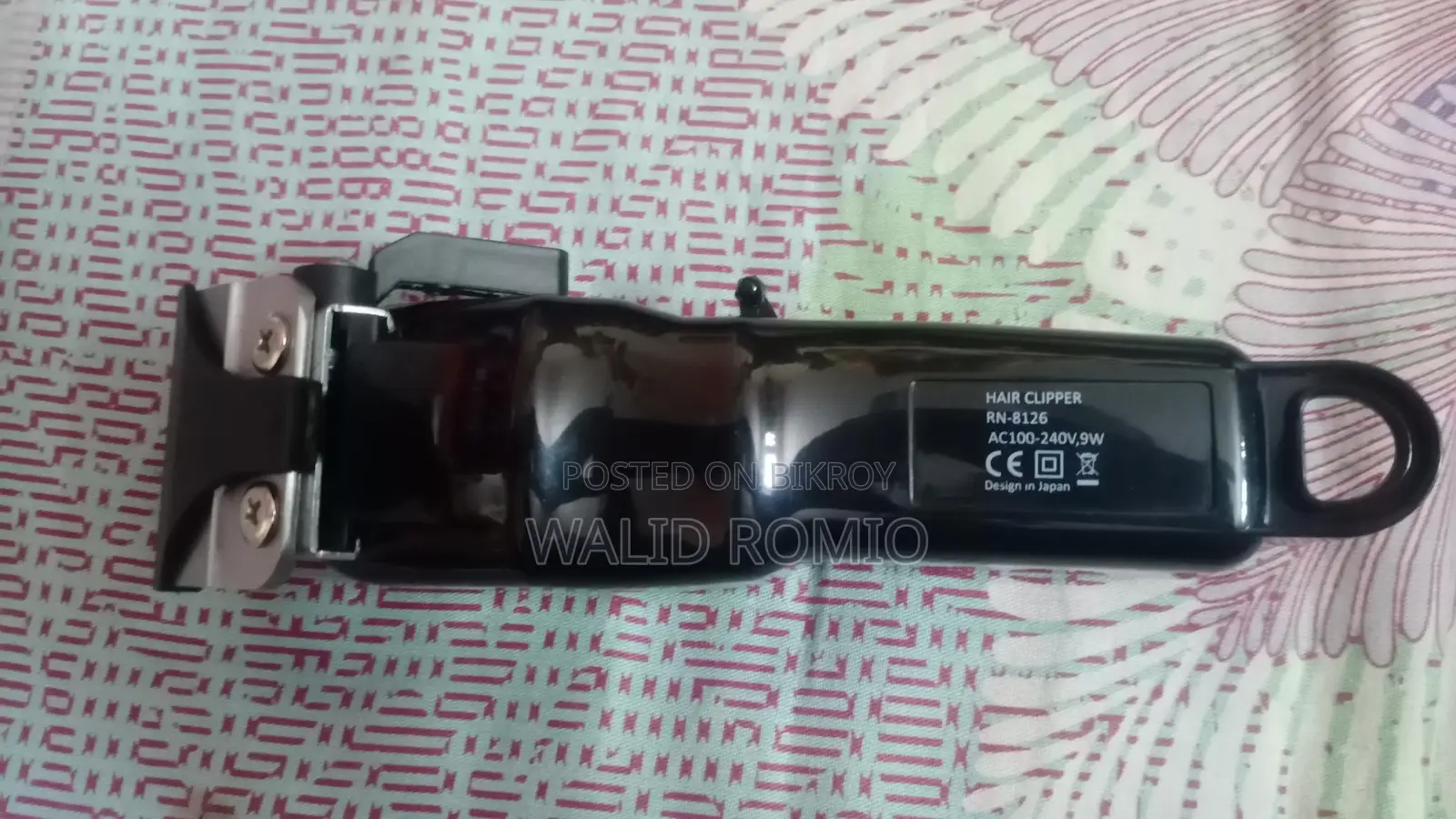 Redien Japan Cordless Magic Hair Clipper Rechargeable.