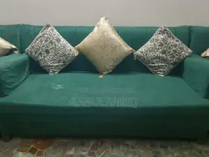 Sofa Set and Center Table (Teak Wood)