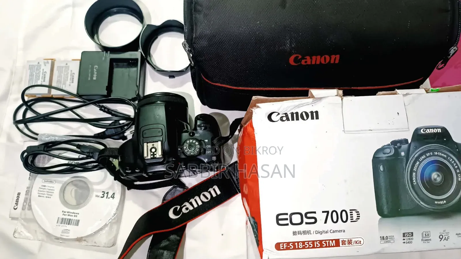 Selling everything including the camera
