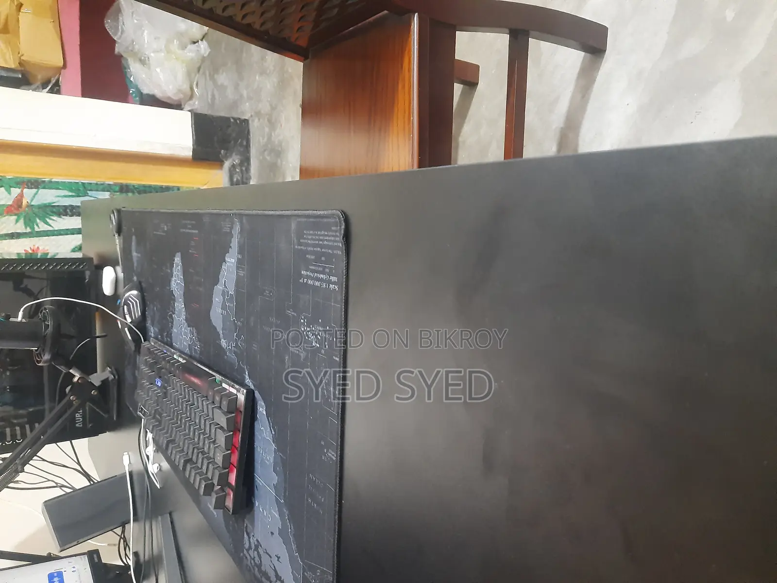 Gaming Desk Table Steel Series