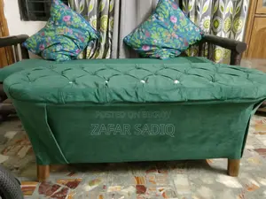 Sofa Set and Center Table (Teak Wood)
