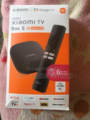Mi 3rd Gen 4k Ultra Hd Tv Box Hdr+.dolbe.hlg High Quality Pocture