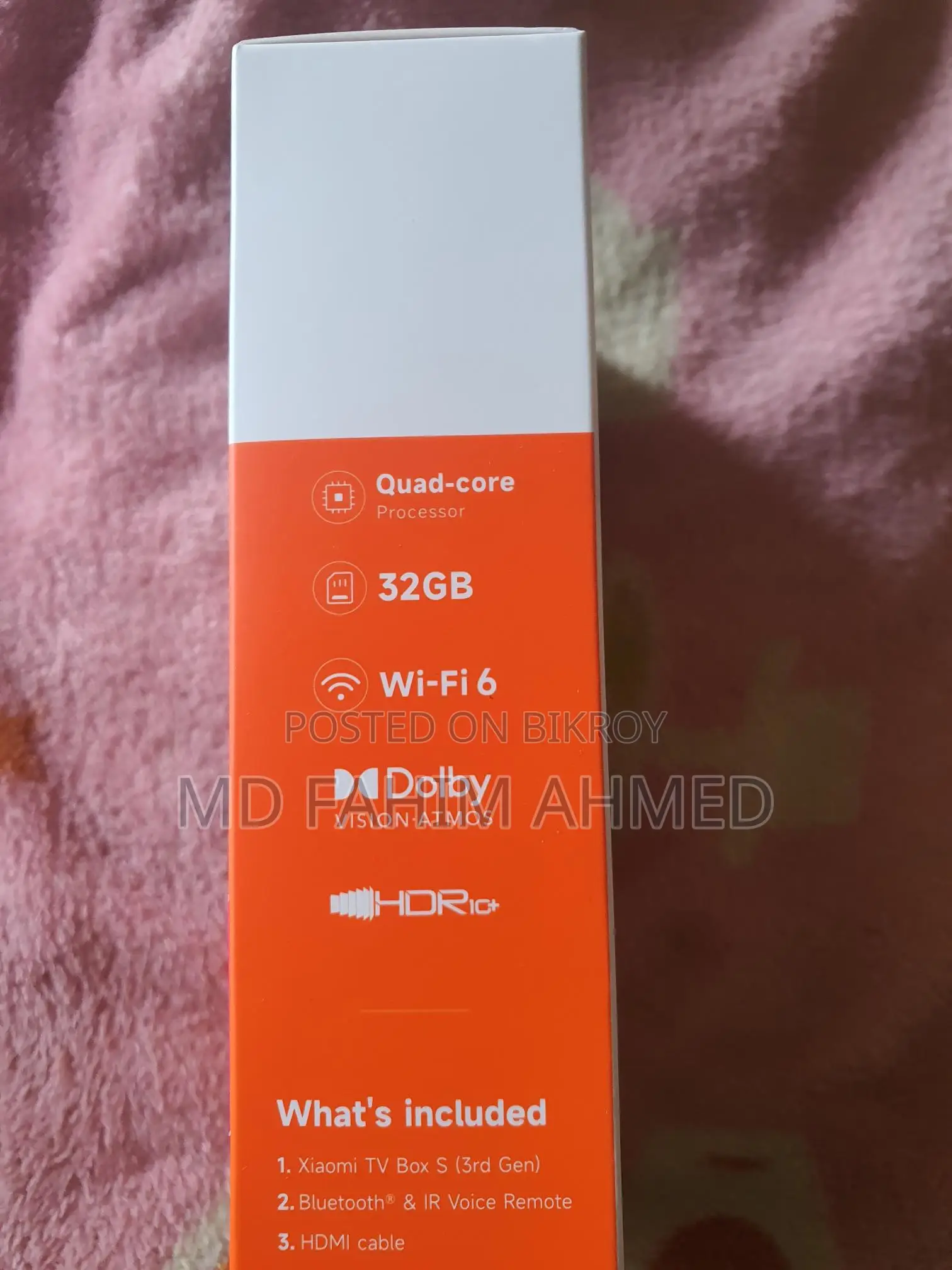 Mi 3rd Gen 4k Ultra HD TV Box HDR+.Dolby.HLG High Quality Picture