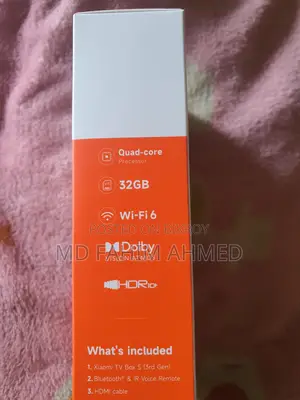 Mi 3rd Gen 4k Ultra HD TV Box HDR+.Dolby.HLG High Quality Picture