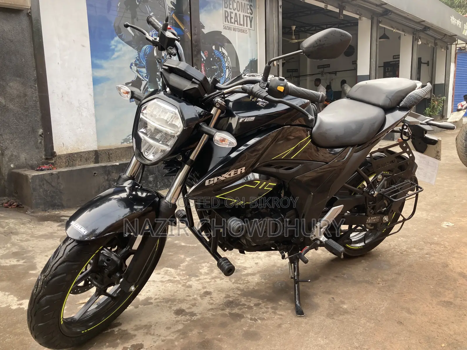 Suzuki Gixxer SF FI 2025 Black