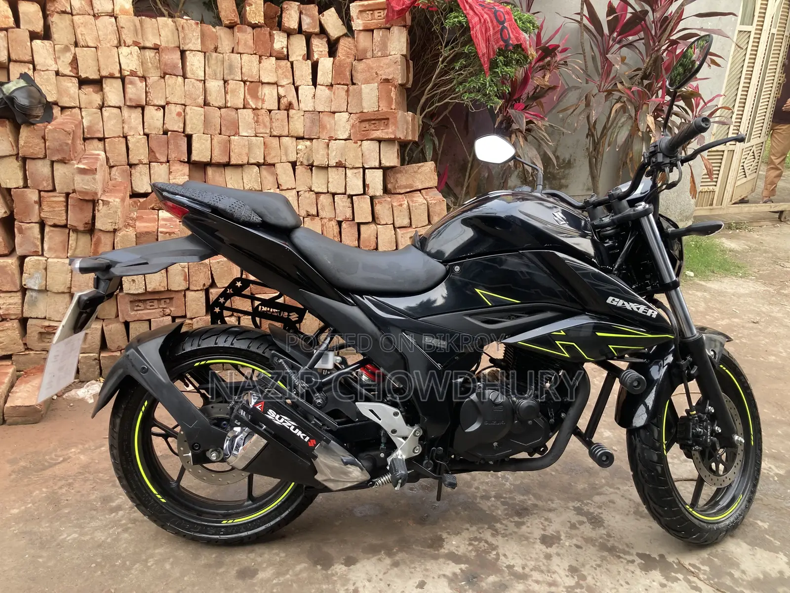 Suzuki Gixxer SF FI 2025 Black
