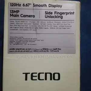 Tecno Spark Go 1 . (Used)